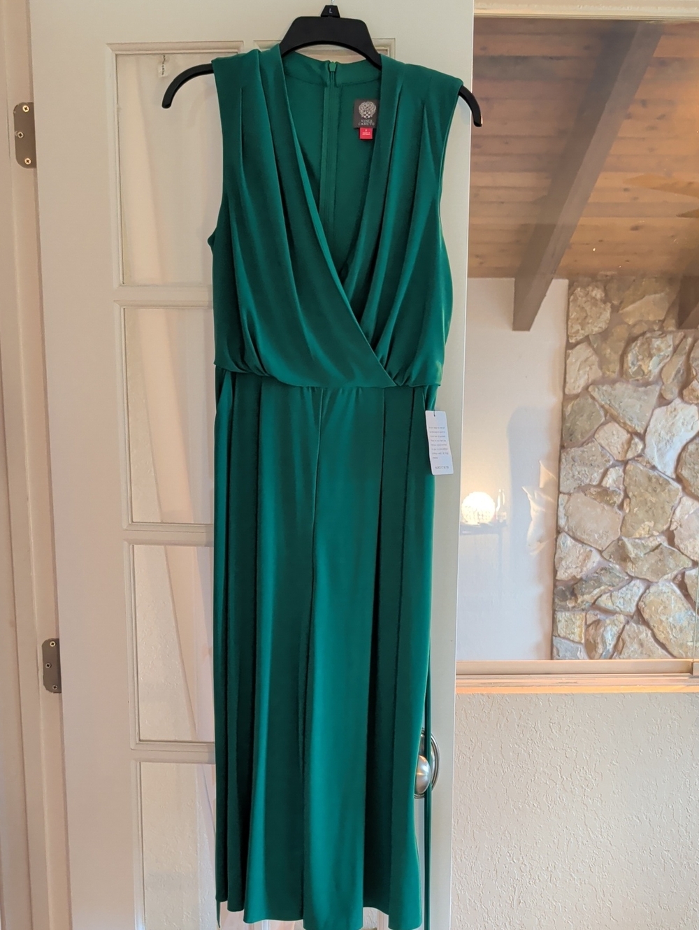 Vince Camuto Teal Green Jersey Dress